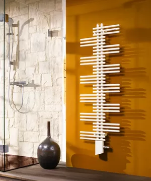 Полотенцесушитель стальной Zehnder YSD-180-080 (1772х800) водяной, цвет: белый