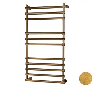 Полотенцесушитель электрический Margaroli Sole 514-11 (992,5х530) бронза,200Вт, 5144711OBNB