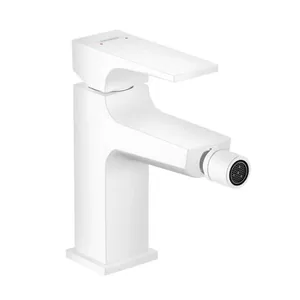 Смеситель Hansgrohe 32520700 для биде, сливной клапан, белый матовый