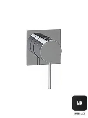 Смеситель для душа Almar монокомандный, цвет черный матовый E180190.MB