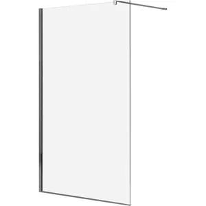 Душевая перегородка CEZARES (800х1950) -L-1-80-120-C-Cr стекло прозрачное,проф. хром -80-C-PACK+-120-SET-Cr