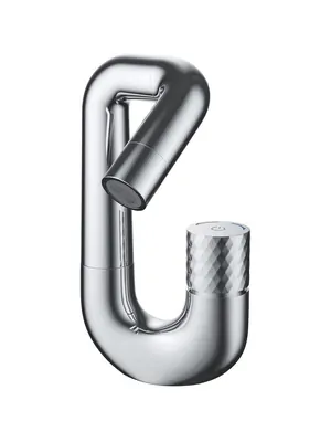 Смеситель для умывальника IDDIS TWISBBTi01, подвижный излив, Push Control, хром