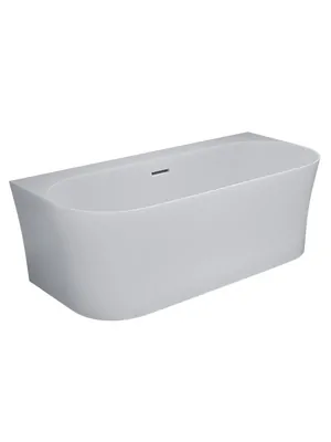 Ванна акриловая RAVAK D 170x80 пристенная, овальная, белая