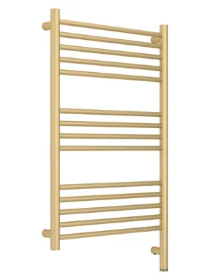 СУНЕРЖА прямая Полотенцесушитель 800х500 шампань матовая МЭМ правый 022-6005-8050