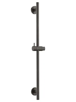 Душевая штанга Boheme 420-GM 710 мм, с держателем, графит
