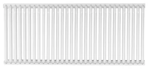 Радиатор стальной КЗТО 2-500 (540х1232х100) 30 секций, 2040Вт, 1/2" бок.подключение, белый