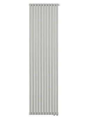 СУНЕРЖА Дизайн радиатор 1800х495 (11 секц.) нерж. сталь, левое/правое 3/4", 00-0322-1811