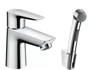 Смеситель Hansgrohe 71729000 для раковины, однорычажный, с гигиеническим душем, хром