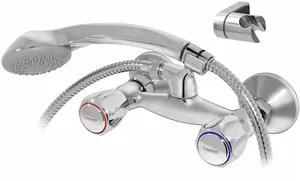 Смеситель для душа VARION Armaturen 1510 18 1 резин. кран-букса, двухзахватный, без излива