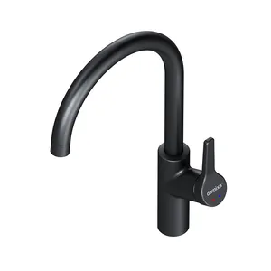 Смеситель DAMIXA для кухни, однозахватный, черный DX310720300