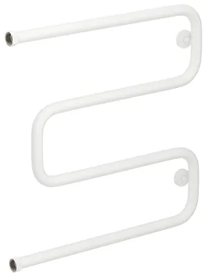СУНЕРЖА Полотенцесушитель 600х600 накидная гайка G1", белый матовый , 30-4014-6060