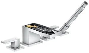 Смеситель Axor 47432000 на борт ванны, на 4 отверстия, без панели