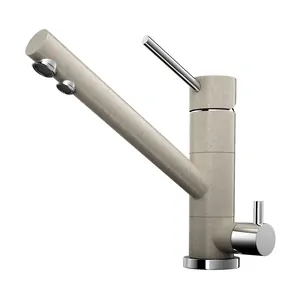 Смеситель для мойки Omoikiri -SA бежевый,с краном для питьевой воды 4994060