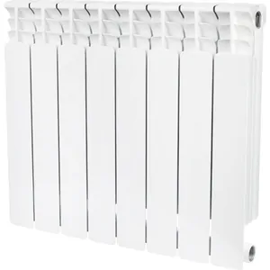 Радиатор STOUT 500 8 секций, биметаллический, боковое подключение, белый SRB-0310-050008