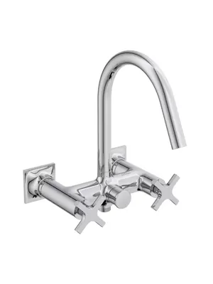 Ideal Standard Смеситель для ванны/душа BD160AA настенный, двухзахватный, хром