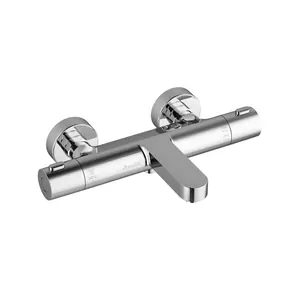 Смеситель для ванны/душа RAVAK 300 TE 023.00/150 термостатический настенный