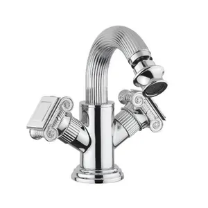 Смеситель CEZARES -BS2-01-O для биде, с донным клапаном, хром/ручки металл