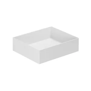 Умывальник Azzurra (450х380х125) накладной, б/отв. под смеситель, белый ELLA045380Q0BI