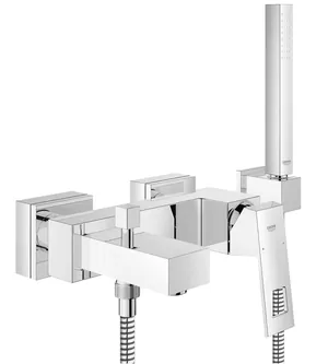 Смеситель Grohe 23141000 для ванны/душа однорычажный, излив 174 мм, с душевым набором