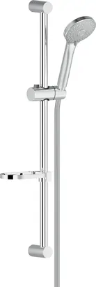 Душевой гарнитур NOBILI стойка 685 мм, лейка 3 режима, шланг, мыльница, хром AD140/65CR