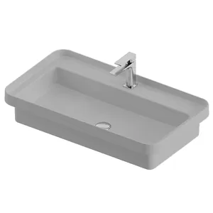 Раковина ArtCeram 800х450 врезная/накладная, серо-оливковый TFL035 15; 00