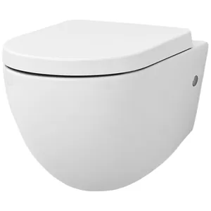 Унитаз подвесной ArtCeram 360х520 безободковый, цвет: белый матовый FLV004 05 30