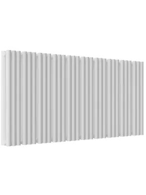 Радиатор стальной Empatiko S2 двухтруб 336х1192х96 30 сек бок.подкл, 2297Вт, Mild White