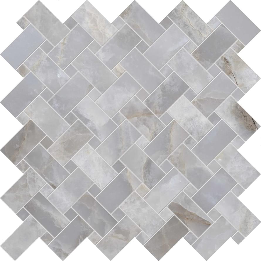 мозаика Tele Di Marmo Reloaded Intrecci Onice Klimt Naturale 30x30