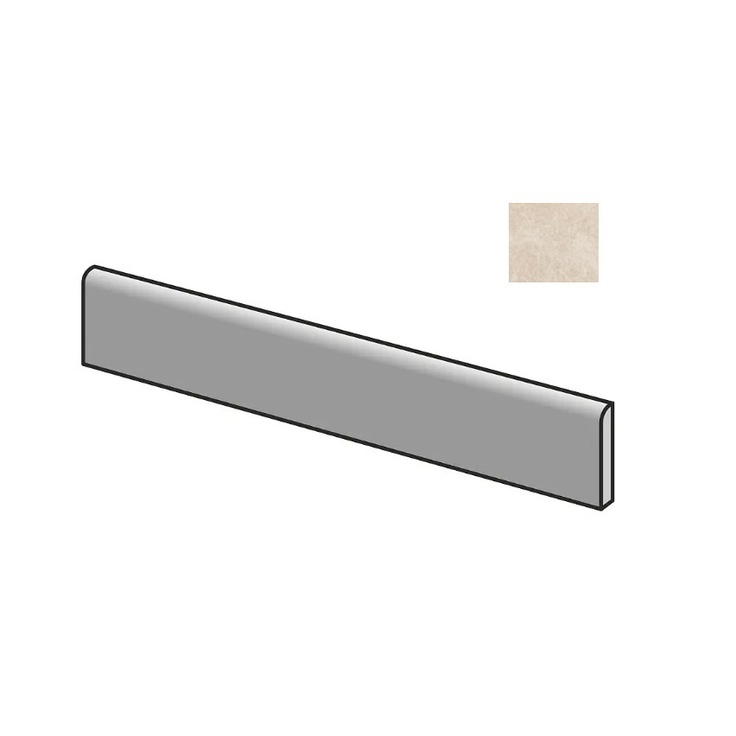 Sant Agostino Unionstone 2 CSABORBE90 Battiscopa Oriental Beige 7,3x90 матовая