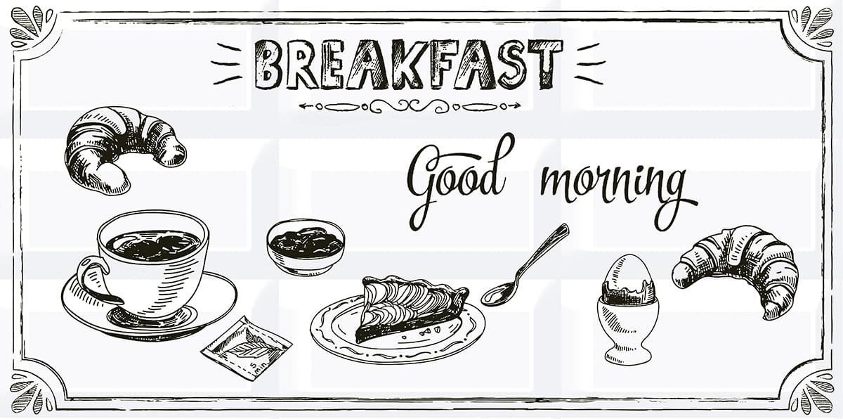 декор Вог Breakfast 1 20.1x40.5