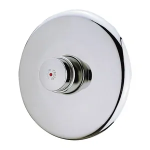 Смеситель для душа Presto P 50 B антивандальный, встраив, порционно-нажимной, внутр.часть,хром 38222
