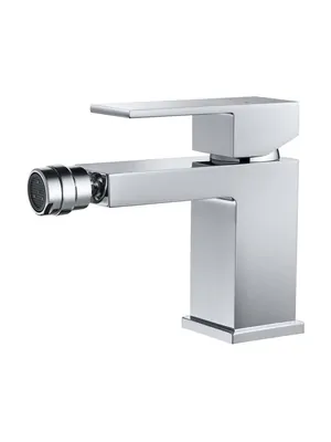 Смеситель для биде Aquatek AQ1618CR однозахватный, низкий излив 88мм, цвет: хром