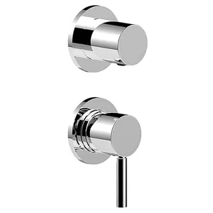 Смеситель для ванны/душа Fantini 5002G481B встраиваемый, на 2 потребителя, внеш.часть, хром