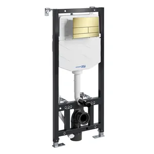 Инсталляция для унитаза WasserKRAFT с клавишей смыва, золото глянцевое 10tlt.010.me.pg04