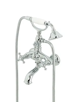 Смеситель для ванны/душа Migliore 31593 настенный, двухзахватный, с душ. гарнитуром, хром