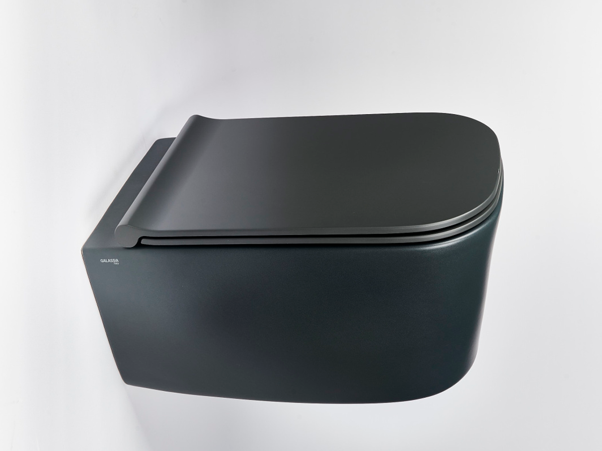 Раковина Meg11Pro/5486черный матовый унитаз подвесной безободковый RIMLESS-55x35 мм, цвет черный матовый