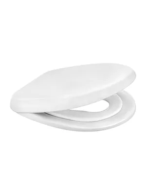 Сиденье для унитаза Berges PSО микролифт, быстросъемное, крепление пласт-металл, белый 025903