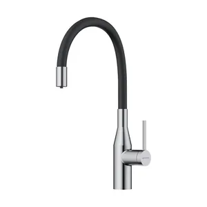 Смеситель для мойки Omoikiri -2-PLUS-BN-BL однозахват.,с фильтром,нерж.сталь,черн. шл. 4994344