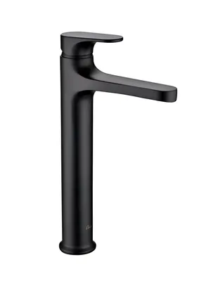 Смеситель Boheme 452-B для раковины, на 1 отверстие, однозахватный, черный