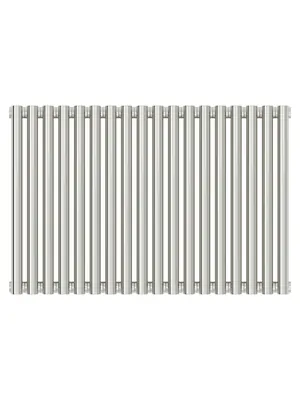 СУНЕРЖА Дизайн радиатор 500х810 (18 секц) нерж.сталь, универ. подкл., 1/2", 00-0332-5018