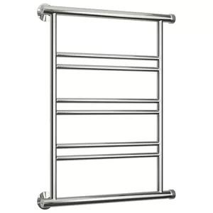 Полотенцесушитель водяной СТИЛЬЕ 600x500, нерж.сталь, боковое подкл.,00601-6050