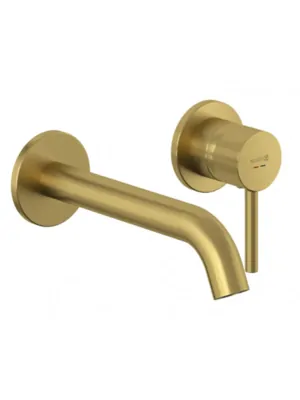 Смеситель KLUDI- 230мм. для умывальника,встраив.,комплект с внутр.частью,браш. золото 38245N076S