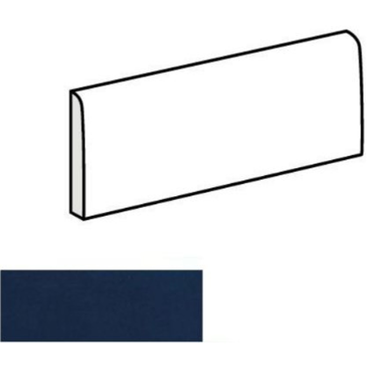Equipe Village 25697 Bullnose Royal Blue 6,5x20 глянцевая
