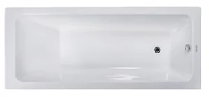 Ванна чугунная эмалированная Wotte Plus 1800х800х477 прямоугольная, без ножек, цвет: белый