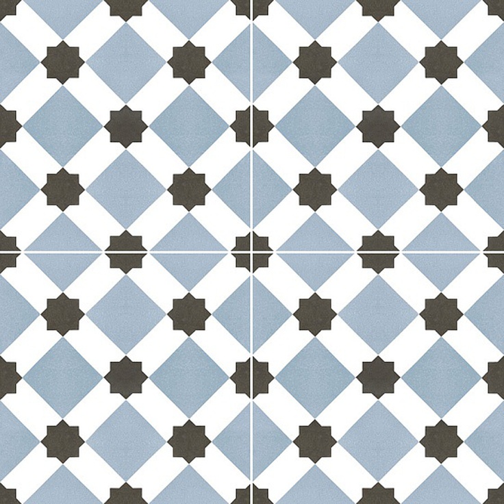 Niceker Chic Howard Blue 45x45 матовая