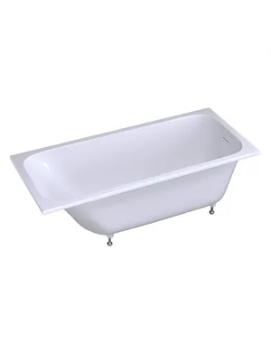 Ванна встраиваемая Salini S-Sense (1700х750х600) иск.камень, белый матовый 102117M