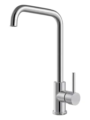 Смеситель IDDIS для кухни K05STL0i05 258 мм, однозахватный, матовая сталь