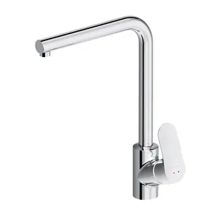 Смеситель AM.PM для кухни F8005000 L-образный излив, хром