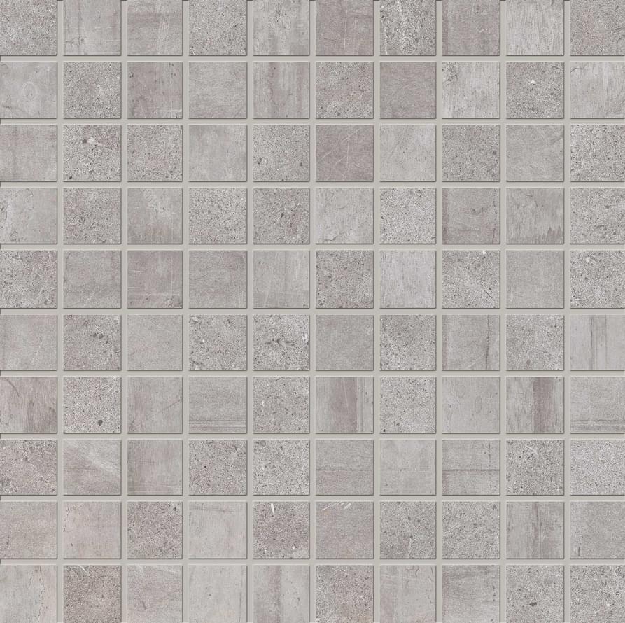 мозаика Back2Back Mosaico 3x3 Grey Naturale 30x30