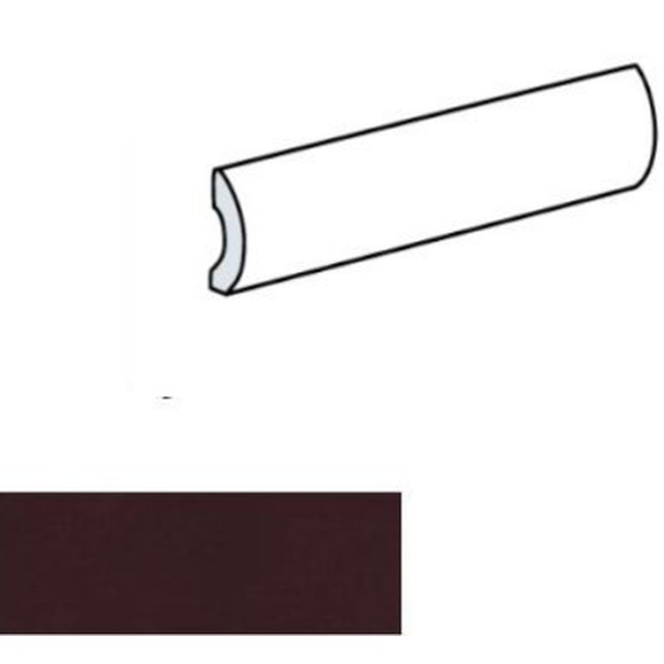 Equipe Village 25676 Pencil Bullnose Aubergine 3x20 глянцевая